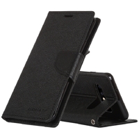 Goospery Fancy Diary Case for Samsung Galaxy S10 - Black