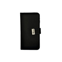 DistraKted Carbon Side flip Case for Apple iPhone 7plus/8plus - Black