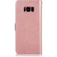 Distrakted wallet Case for Samsung Galaxy S8 Plus - Rose Gold