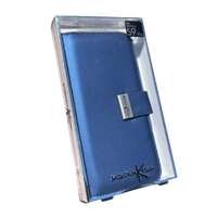 Distrakted Soft Leather Side flip Case for Samsung Galaxy S9 Plus - Blue