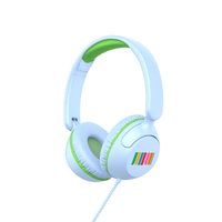DULL Co. Kids Volume Limiting Headphones (85dB) - Blue