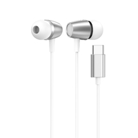 DULL Co. Wired Earphones with USB-C - White