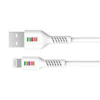 DULL Co. USB-A to Lightning Cable 2M - White