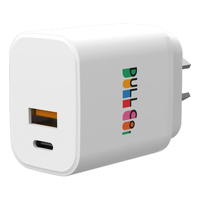 DULL Co. 35W Dual Port Wall Charger - White