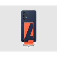 Samsung Galaxy A53 5G (6.5') Silicone Cover with Strap - Navy 