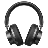 EFM Austin Studio Pro Over Ear Headphones With Hybrid ANC and 80hrs playback - Black