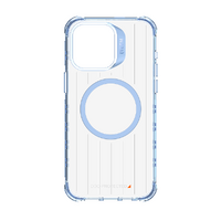 EFM Dakar Case Armour with D3O BIO for iPhone 15 Pro Max - Blue/Clear