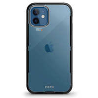EFM Cayman Case Armour with D3O 5G Signal Plus - For iPhone 12 mini 5.4" Black/Space Grey