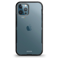 EFM Cayman Case Armour with D3O 5G Signal Plus - For iPhone 12/12 Pro 6.1" - Black/Space Grey