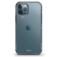 EFM Cayman Armour D3O Crystalex Case For iPhone 12 Pro Max - Smoke Black