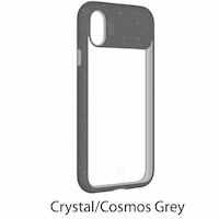iPhone X EFM Aspen D3O case suits - Crystal/Cosmos Grey