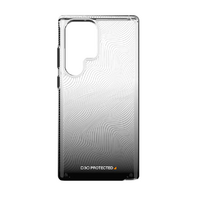 EFM Aspen Case Armour with D3O Crystalex - For Samsung Galaxy S23 Ultra -  Black Gradient
