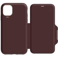 EFM Monaco D3O Leather Wallet Case Armour  For iPhone 11 Pro - Mulberry