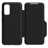 EFM Monaco Wallet D3O Case Armour with 5G Signal Plus for Galaxy S20 Plus - Black/Space Grey