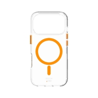 EFM Ibiza Case with D3O Zero and Wristlet Strap Bundle For Apple iPhone 17 Pro - Neon Orange