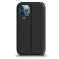 EFM Miami Wallet Case Armour with D3O - For iPhone 12 Pro Max 6.7" - Smoke Black