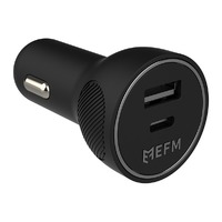 EFM 48W Dual Port Car Charger - With Power Delivery and PPS