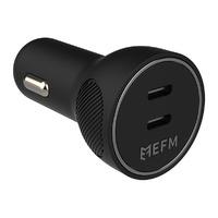 EFM 60W Dual Port Car Charger - With Power Delivery and PPS 