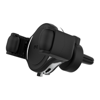 EFM 15W Wireless Car Vent Mount Charger  With 39W Car Charger - Graphite