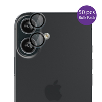 EFM Camera Lens Protector Bulk PackFor iPhone 16 / 16 Plus - Clear