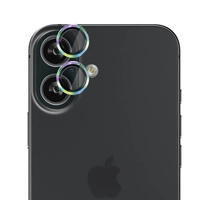 EFM Camera Lens Armour for Apple iPhone 16 Plus - Rainbow Nirvana