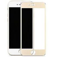 EFM Curver Edge Glass Screen Armour for Apple iPhone 7/8Plus - Gold