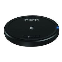 EFM 15W Wireless Charge Pad - With USB to Type-C Charge Cable