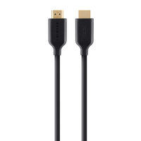 Belkin Essential Series High Speed w/Ethernet HDMI Cable 1m Universally compatible - Black