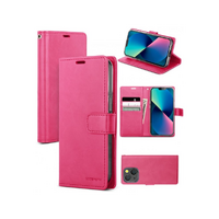 Goospery Bluemoon Diary Case for Apple iPhone 13 mini - Hot Pink