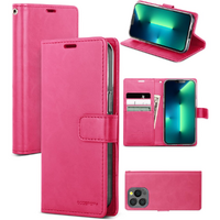 Goospery Bluemoon Diary Case for Apple iPhone 13 Pro Max - Hot Pink