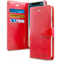 Goospery Bluemoon Diary Case for Apple iPhone 13 - Red