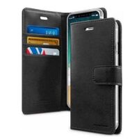 Goospery Bluemoon Diary Case for Apple iPhone 14 - Black