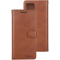 Goospery Bluemoon Diary Case for Apple iPhone 14 Pro Max - Brown