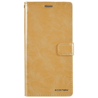 Goospery Bluemoon Diary Case for Apple iPhone 14 Pro Max - Gold