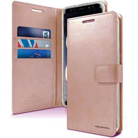 Goospery Bluemoon Diary Case for Apple iPhone 14 - Rose Gold