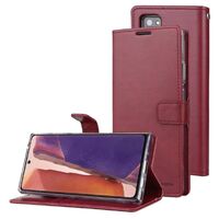 Goospery Bluemoon Diary Case for Apple iPhone 14 - Wine