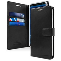 Goospery Bluemoon Diary Case for Samsung Galaxy Note 10 - Black