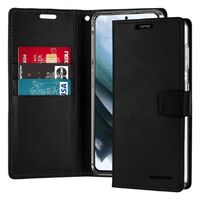 Goospery Bluemoon Diary Case for Samsung Galaxy S21 plus 5G - Black