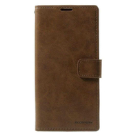 Goospery Bluemoon Diary case for Samsung Galaxy S21 Ultra - Brown