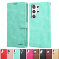 Goospery Bluemoon Diary Case for Samsung Galaxy S23 Plus - Mint