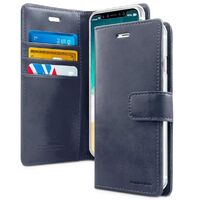 Goospery Bluemoon Diary Case for Samsung Galaxy S23 Plus - Navy