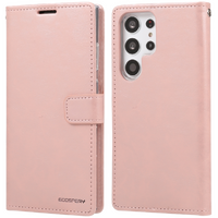 Goospery Bluemoon Diary Case for Samsung Galaxy S23 - Rose Gold