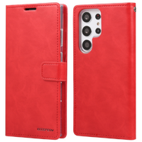 Goospery Bluemoon Diary Case for Samsung Galaxy S23 Ultra - Red