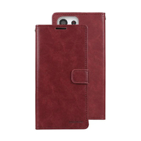 Goospery Bluemoon Diary Case for Samsung Galaxy S23 - Wine