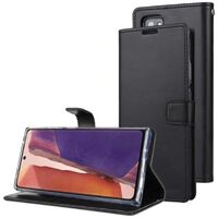 Goospery Bluemoon Diary Case for Samsung Galaxy S21 Ultra - Black