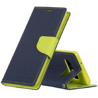 Goospery Fancy Diary Case for Samsung Galaxy S10 Plus - Navy