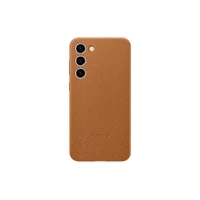 Goospery Canvas Case for Samsung Galaxy S23 Plus-Navy/Camel