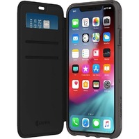 Apple iPhone XS Max Griffin Clear Wallet Case Black/Transparent