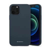 Goospery Apple iPhone 13 pro Max Mercury Silicone Case - Linen Blue