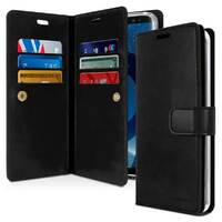 Goospery Mansoor Diary Case For Apple iPhone 14 Pro - Black